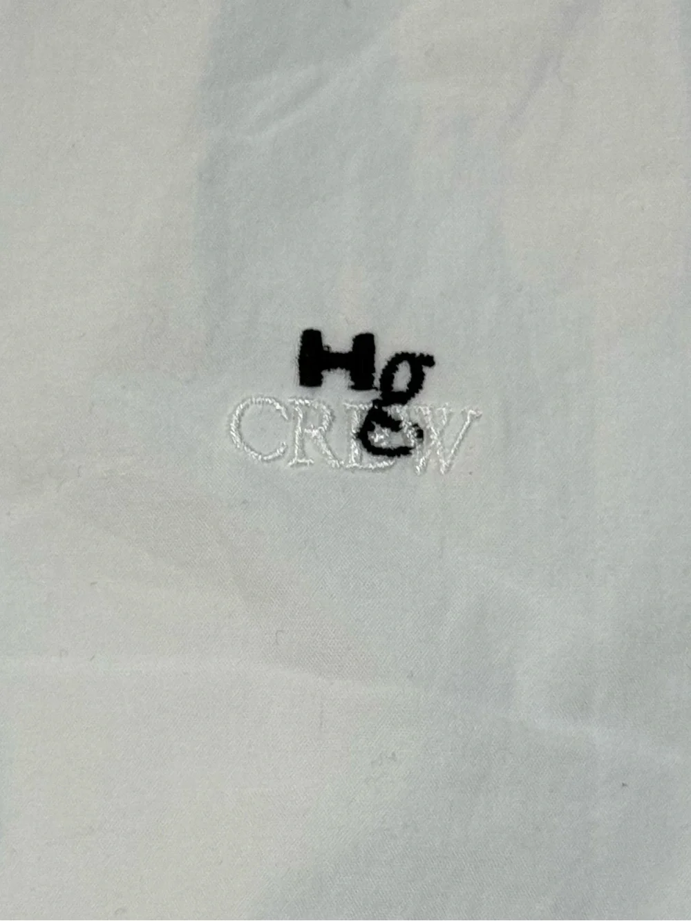 Limited-Edition Hommegirls for J Crew White Reworked  Button-Down Shirt NWOT